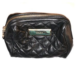 ✨5/$30 - DKNY Makeup Bag - 100% Genuine Leather